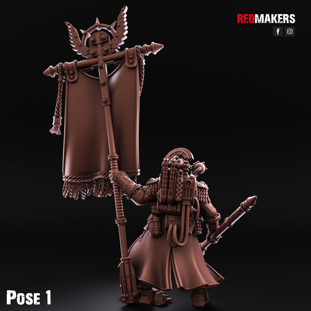 Solar Guard- Tactical Command Squad- Imperial Force (5-Unit Kit or Single Model) by RedMakers