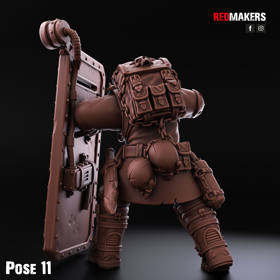 Kill Squad- Butcher's Tithe (13-Unit Kit or Single Model) by Adeptus Miniatures