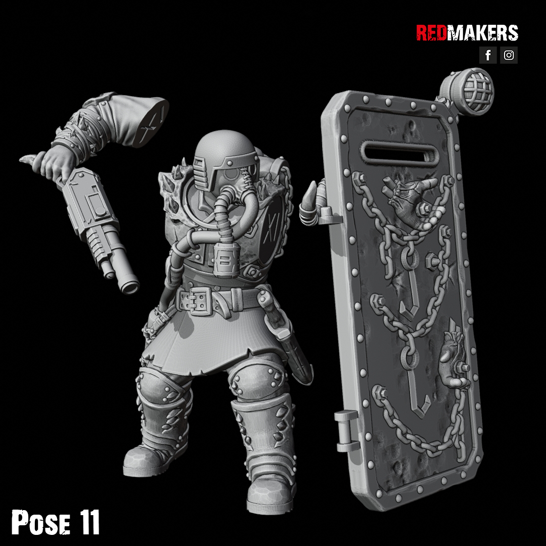 Kill Squad- Butcher's Tithe (13-Unit Kit or Single Model) by Adeptus Miniatures