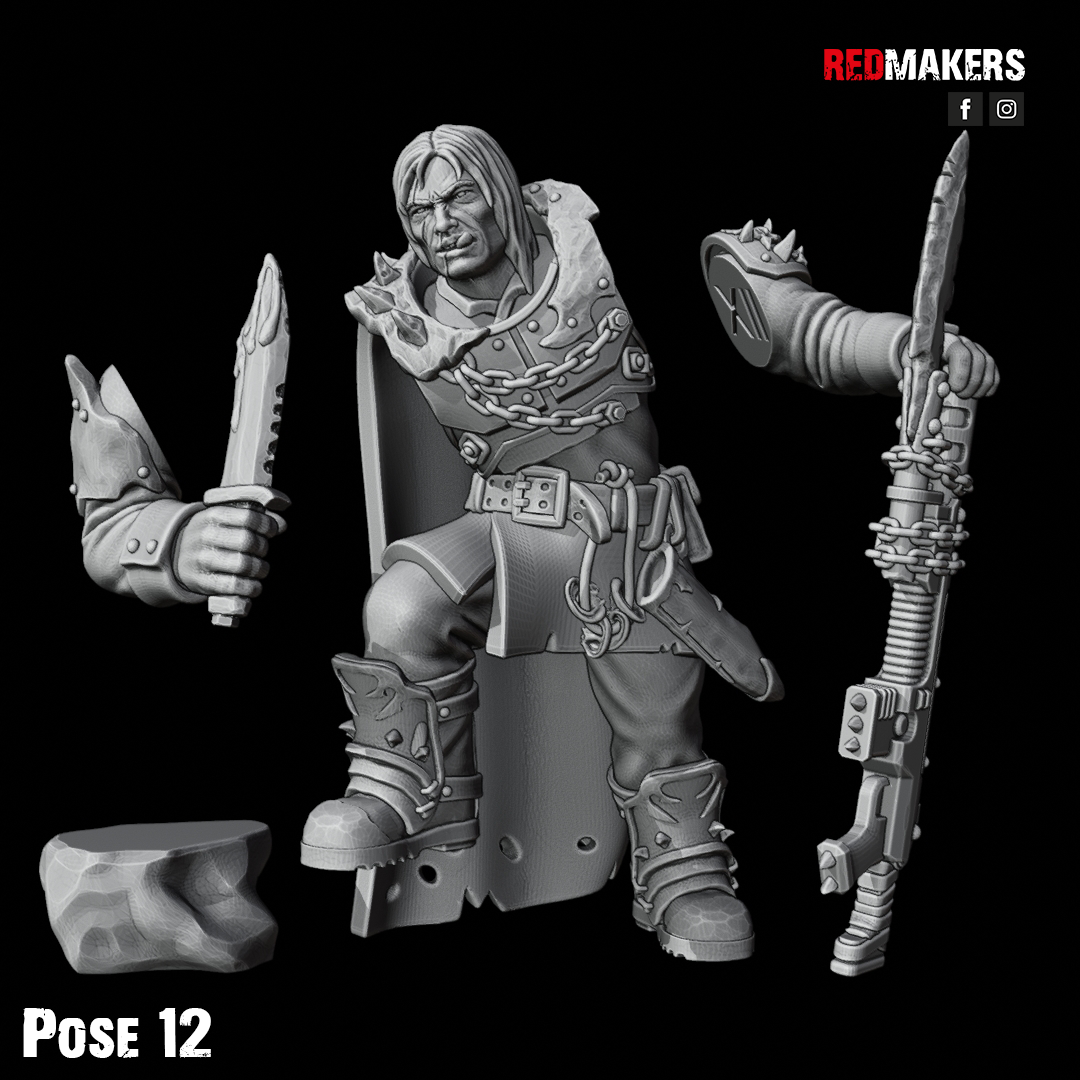Kill Squad- Butcher's Tithe (13-Unit Kit or Single Model) by Adeptus Miniatures