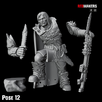 Kill Squad- Butcher's Tithe (13-Unit Kit or Single Model) by Adeptus Miniatures