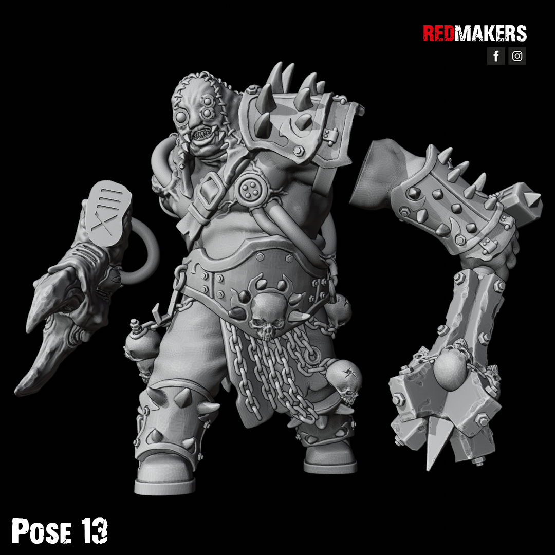 Kill Squad- Butcher's Tithe (13-Unit Kit or Single Model) by Adeptus Miniatures