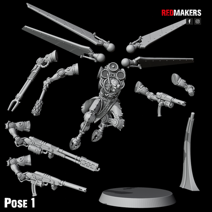 Skyterax-Omniforge (5-Unit Kit or Single Model) by RedMakers