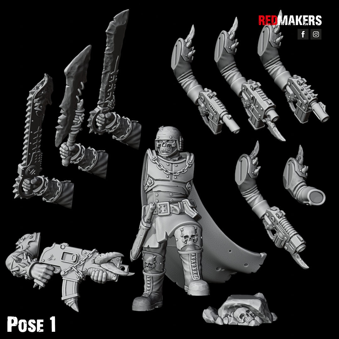 Kill Squad- Butcher's Tithe (13-Unit Kit or Single Model) by Adeptus Miniatures