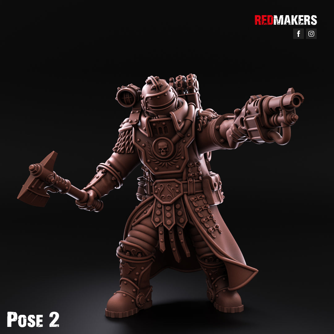 Solar Guard- Tactical Command Squad- Imperial Force (5-Unit Kit or Single Model) by RedMakers