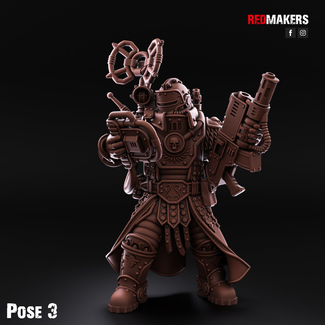 Solar Guard- Tactical Command Squad- Imperial Force (5-Unit Kit or Single Model) by RedMakers