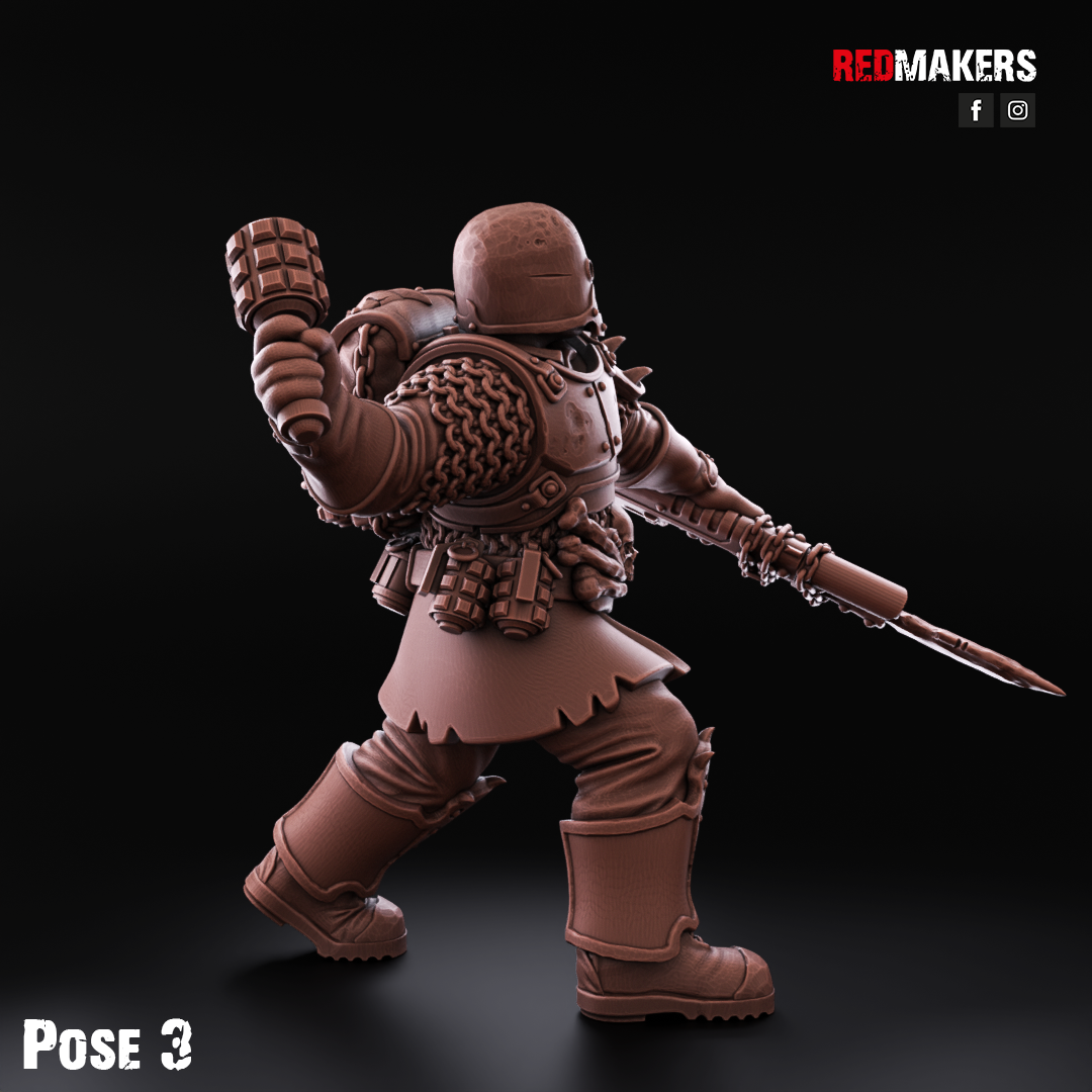 Kill Squad- Butcher's Tithe (13-Unit Kit or Single Model) by Adeptus Miniatures