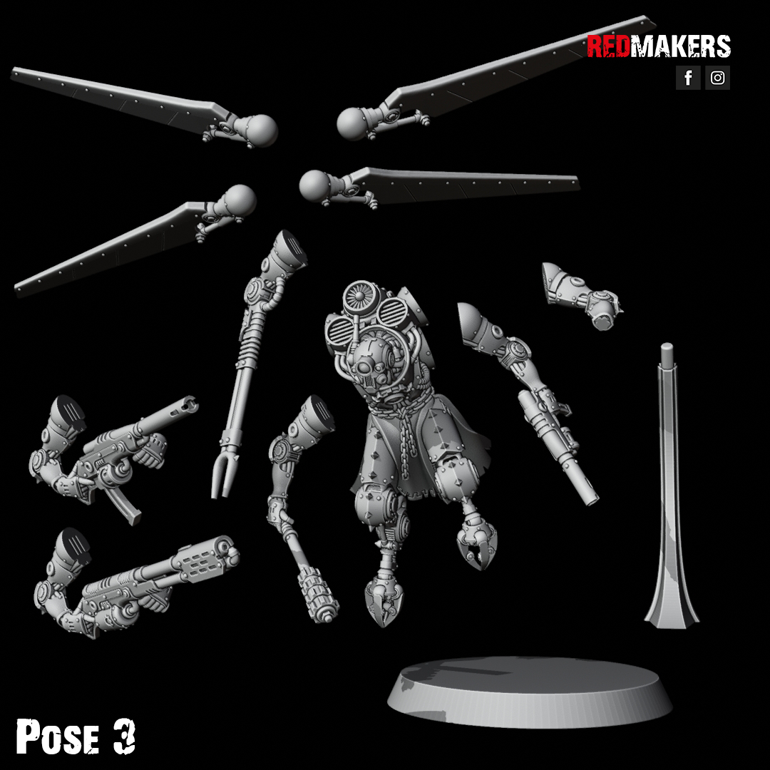 Skyterax-Omniforge (5-Unit Kit or Single Model) by RedMakers