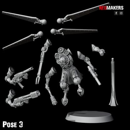 Skyterax-Omniforge (5-Unit Kit or Single Model) by RedMakers