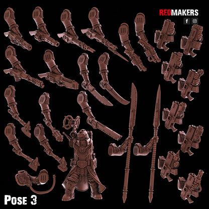 Solar Guard- Tactical Command Squad- Imperial Force (5-Unit Kit or Single Model) by RedMakers