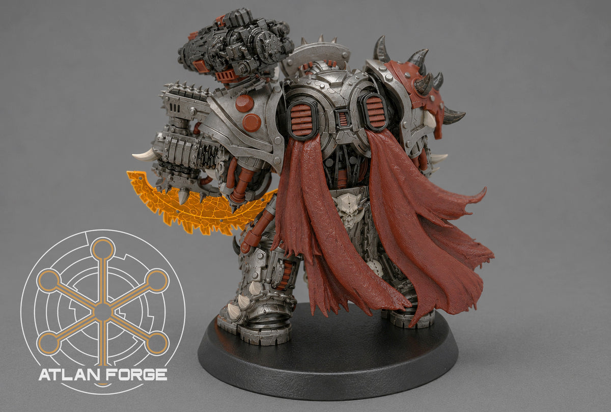 Grokk Brutelord in Ossiron Warplate- Orks by Atlan Forge