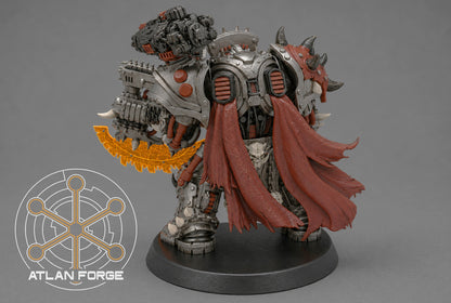 Grokk Brutelord in Ossiron Warplate- Orks by Atlan Forge