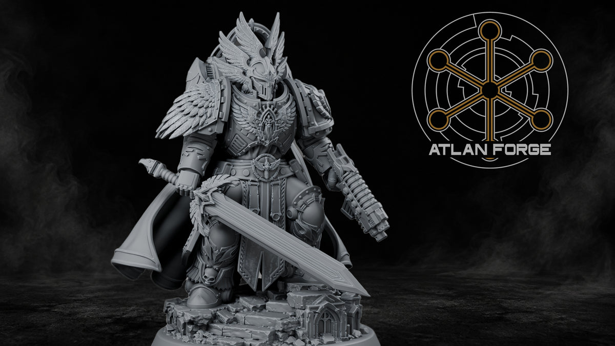 High Commander of the Knights Angelic by Atlan Forge