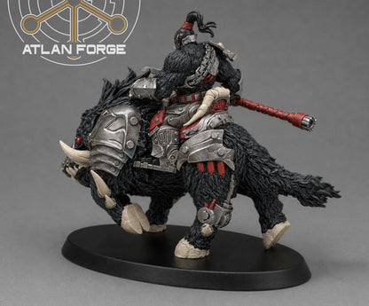 Grokk Warboar Riders (4-Unit Set with Options) by Atlan Forge