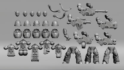 Wai Toa Delugers (5-Unit Set) by Atlan Forge