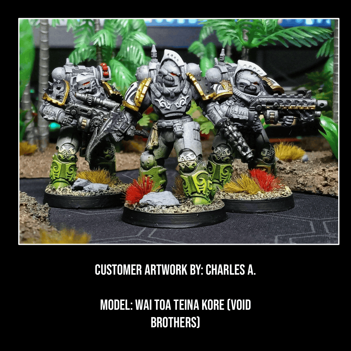 Wai Toa Teina Kore (Void Brothers) (5-Unit Set) by Atlan Forge
