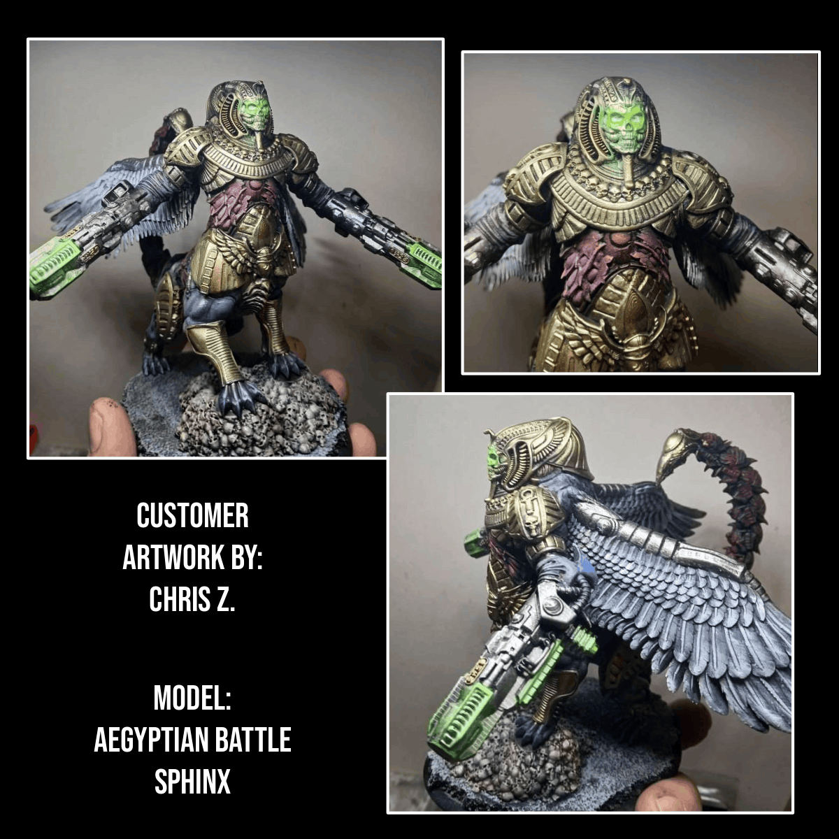 Aegyptian Battle Sphinx by Atlan Forge