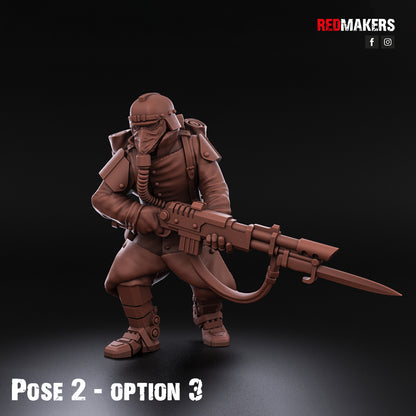 Kill Squad- Death Division- Imperial Force (12-Unit Kit or Single Model) by Adeptus Miniatures