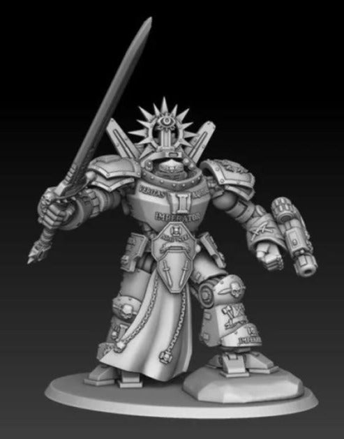 Silver Wardens Dread Walker Demon Slayer Knight by DMG Minis