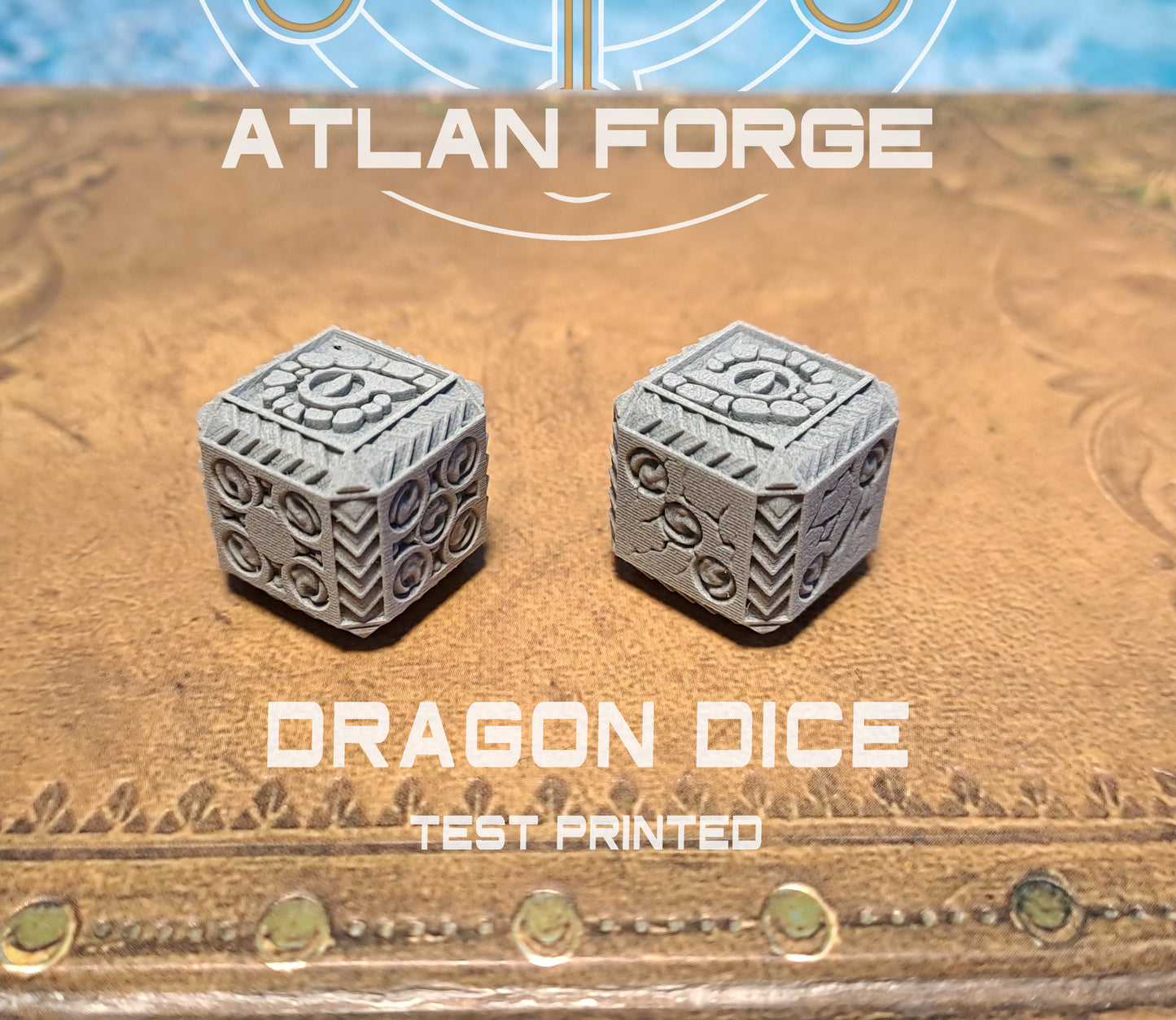 Dice Sets (Regular and Battle-Damaged) by Atlan Forge