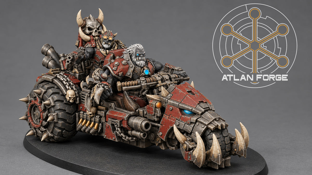 Grokk Gorecharger- Orks by Atlan Forge