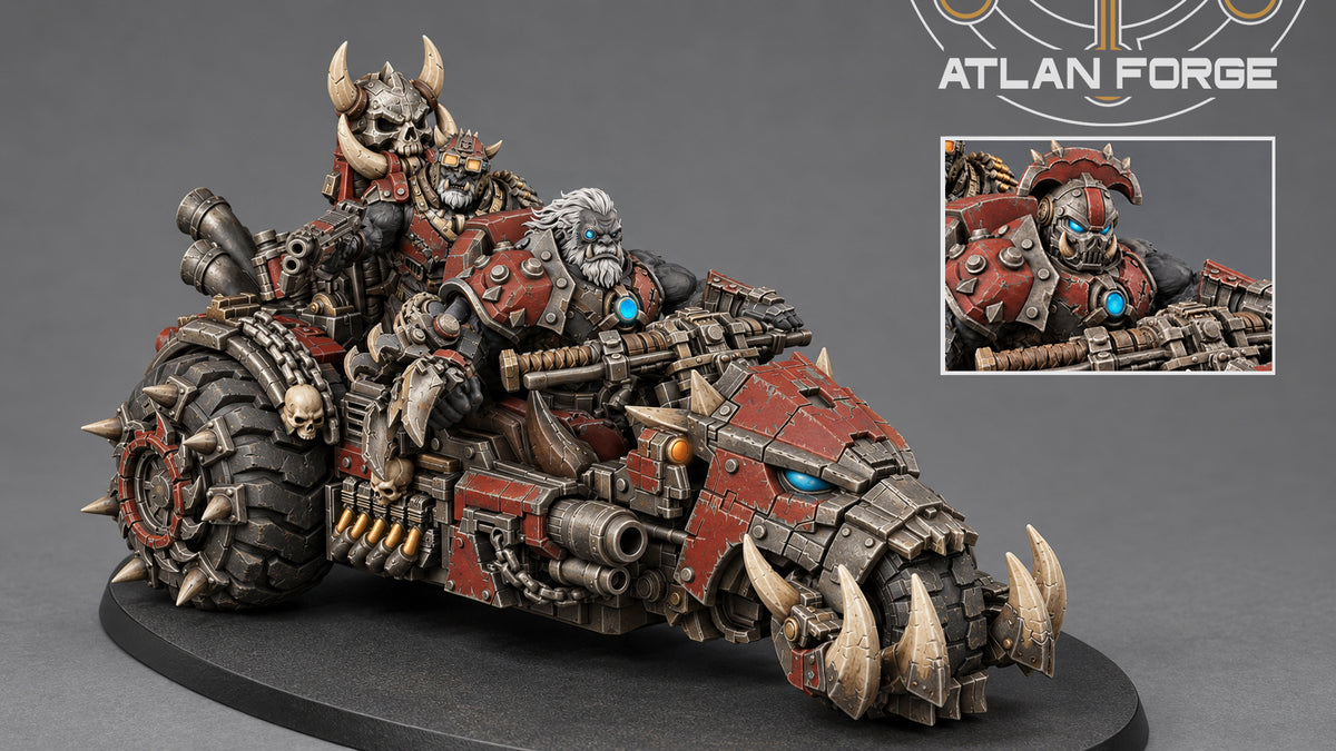 Grokk Gorecharger- Orks by Atlan Forge