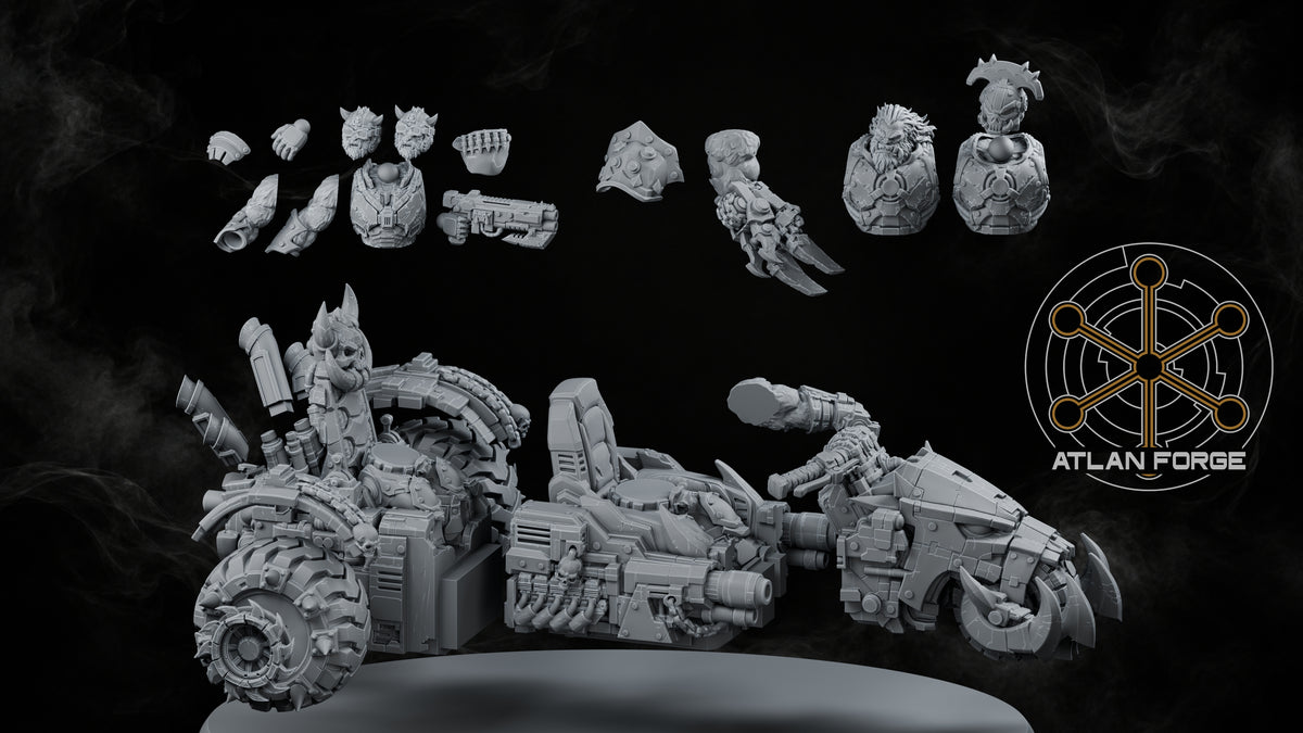 Grokk Gorecharger- Orks by Atlan Forge