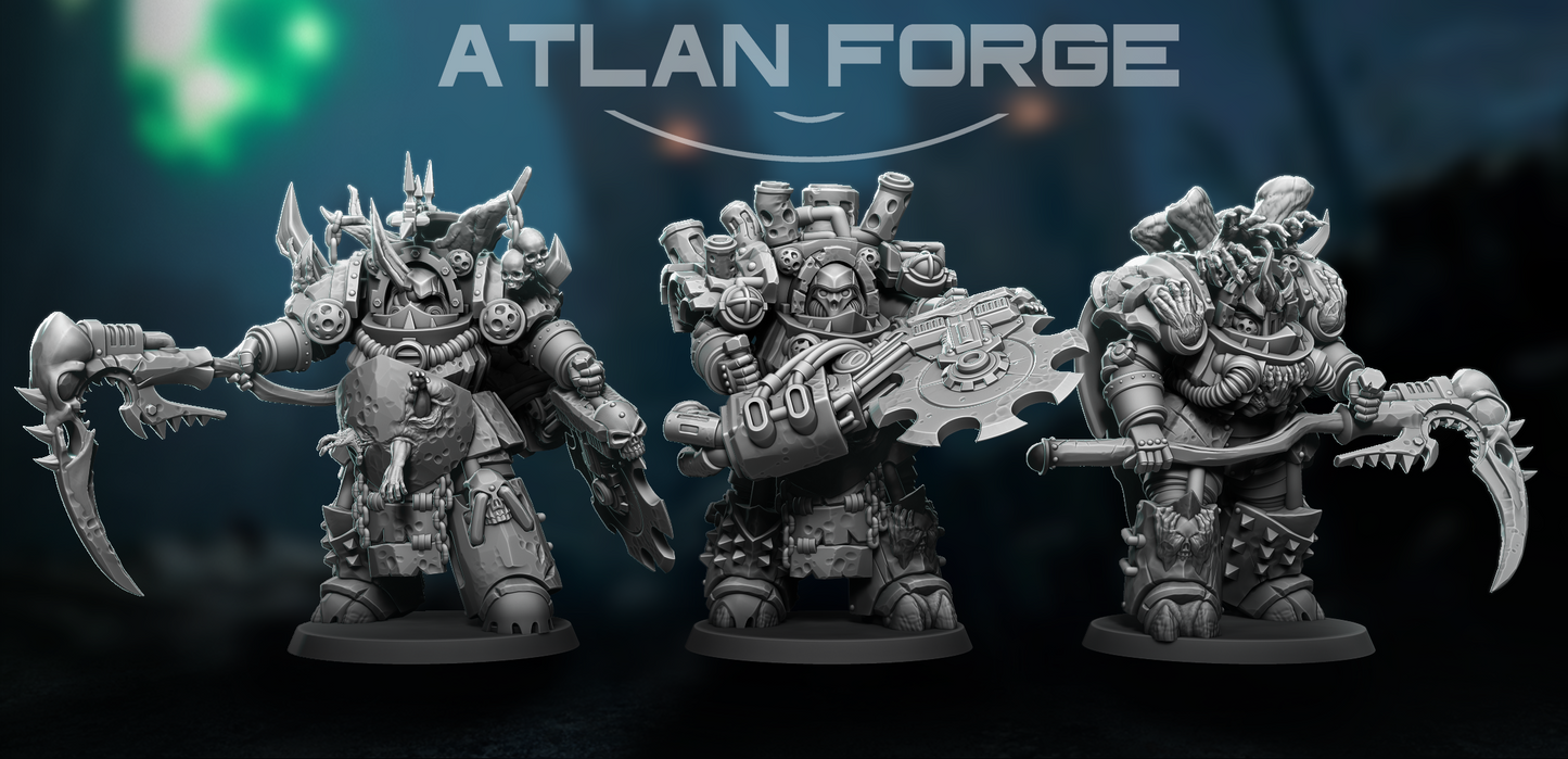 Manus Mortis Gorebringers (3-Unit Set) by Atlan Forge