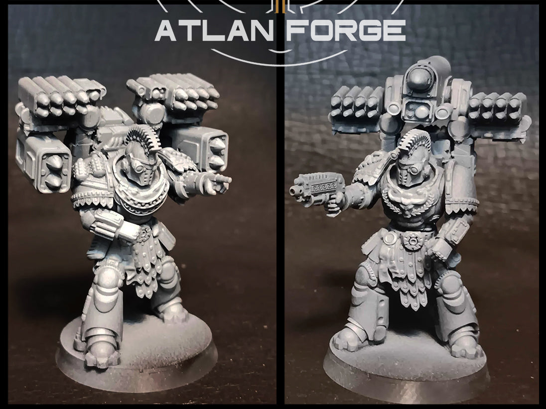 Minoan Astraponites (5-Unit Set) by Atlan Forge