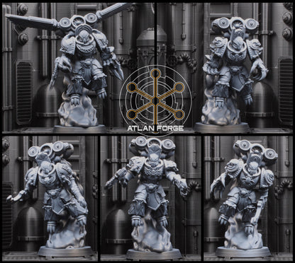 Scions of Aten (5-Unit Set- Winged or Wingless Options) by Atlan Forge