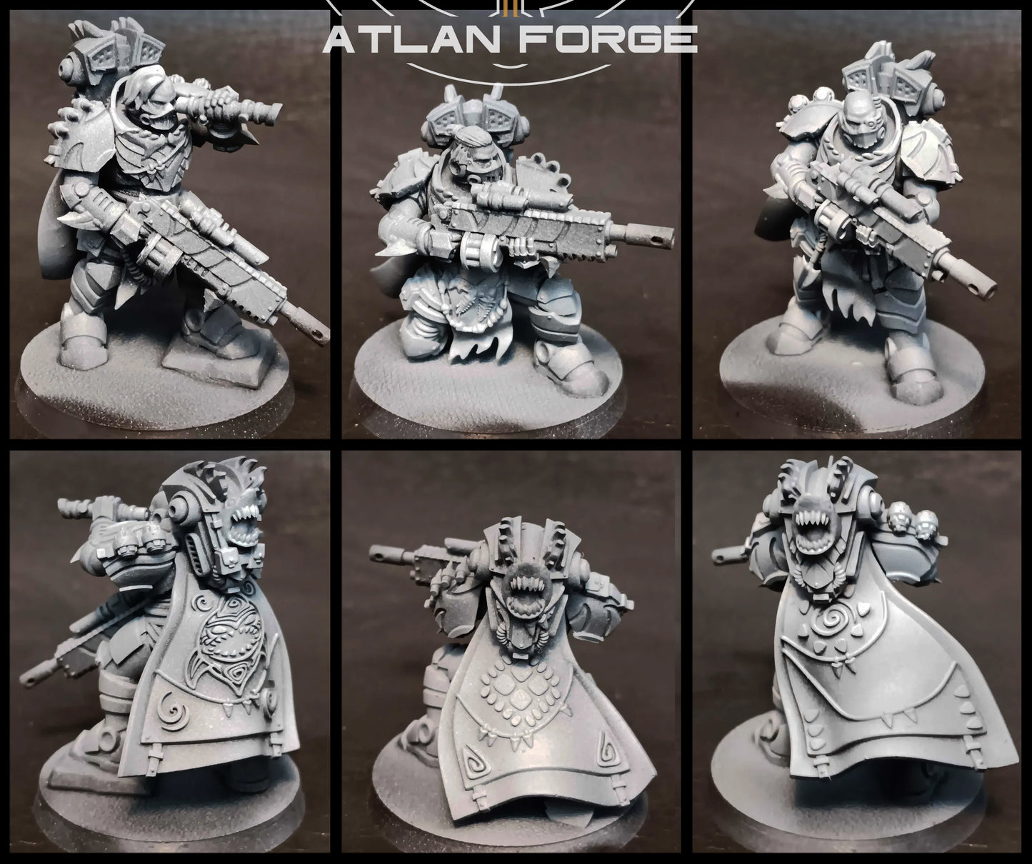 Wai Toa Tide Shades (Snipers) (3-Unit Set) by Atlan Forge
