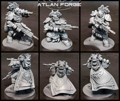 Wai Toa Tide Shades (Snipers) (3-Unit Set) by Atlan Forge