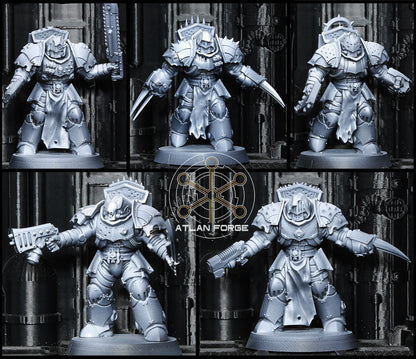 Vampire Hunters (5-Unit Set) by Atlan Forge