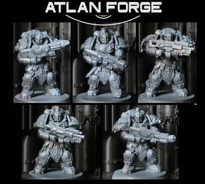 Asgardian Aegis Rangers (5-Unit Set) by Atlan Forge