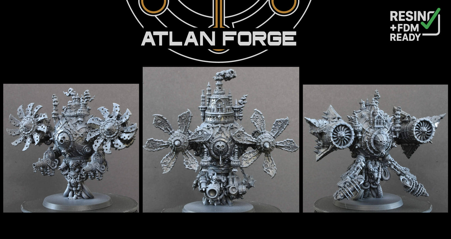Miasma Corpse Engines (3-Unit Kit or Single Unit) by Atlan Forge