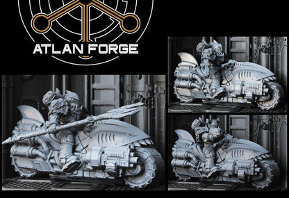Wai Toa Bikers (3-Unit Set) by Atlan Forge