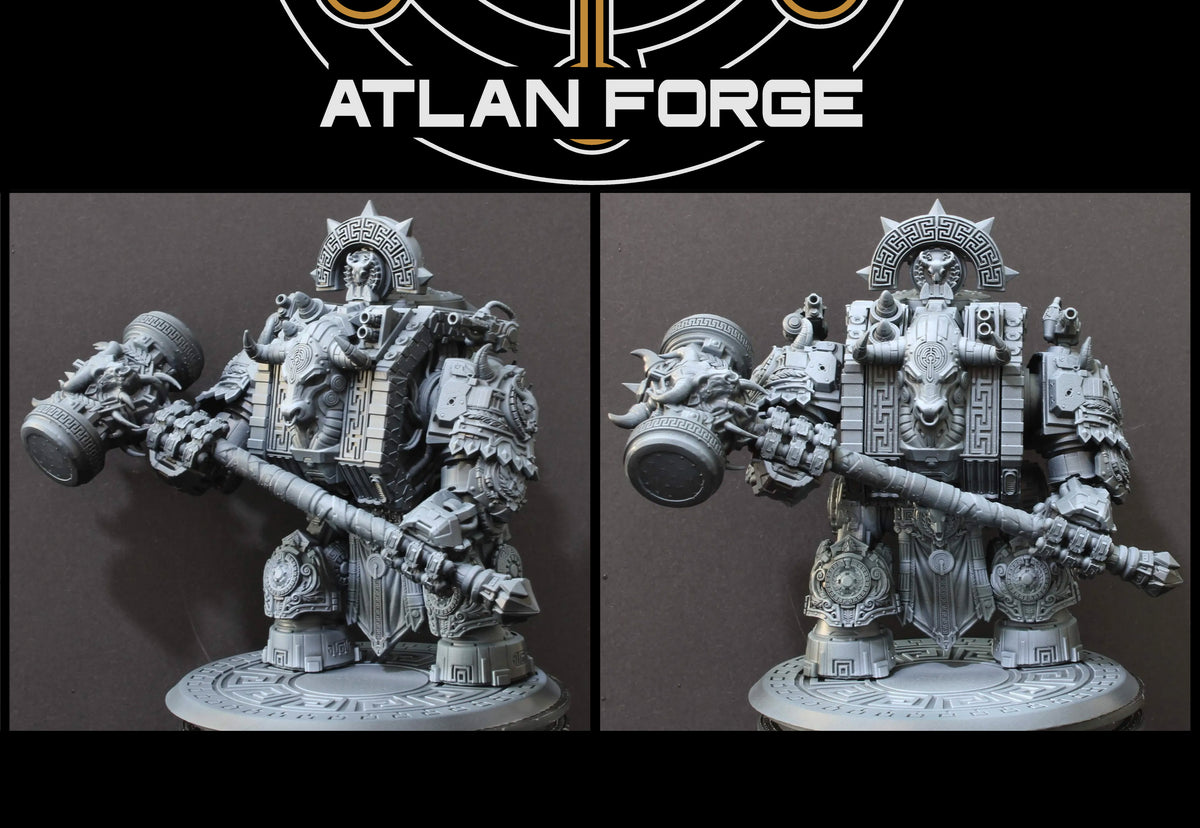 Minoan Knossian Dreadnought (3 Scaled Options) by Atlan Forge