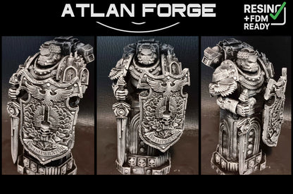 Atlan Statues (3-Unit or Single Unit) by Atlan Forge