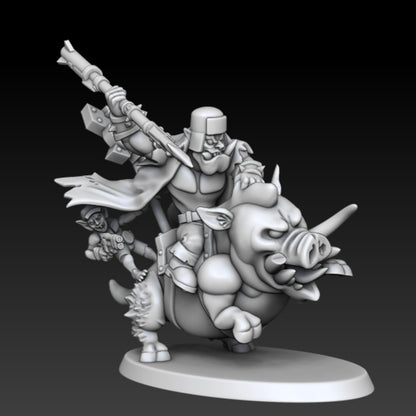 AAAArg Ourk Boar Riders Squad (3-Unit Set) by DMG Minis