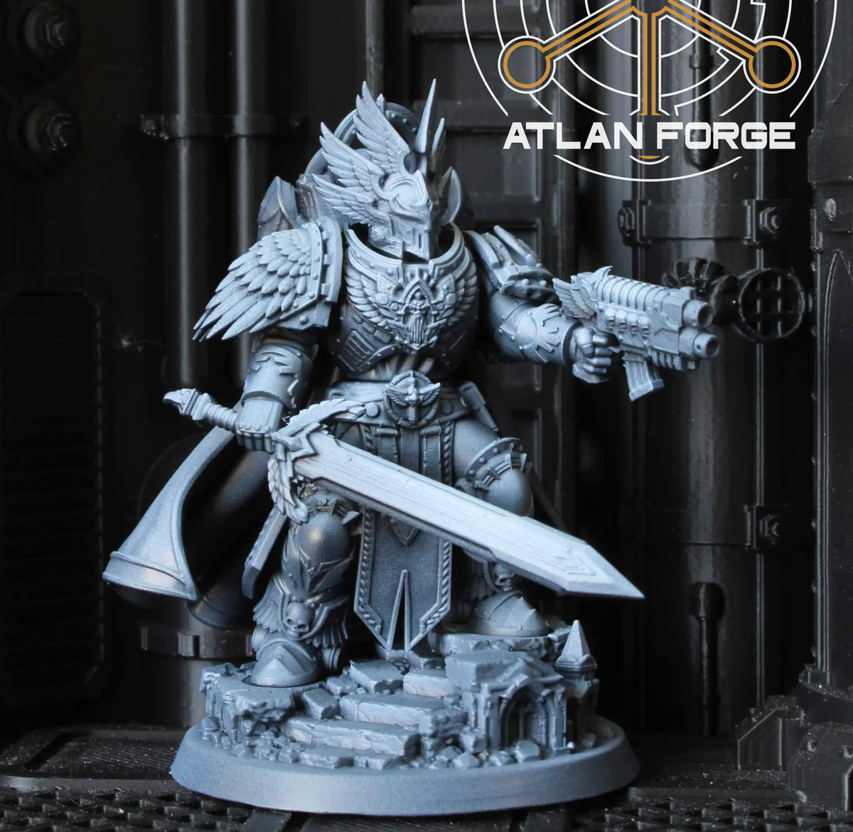 High Commander of the Knights Angelic by Atlan Forge