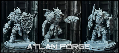Dragon Knights Veterans (3-Unit Set) by Atlan Forge