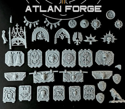 Angelic (Gothic) Vehicle Ornaments by Atlan Forge