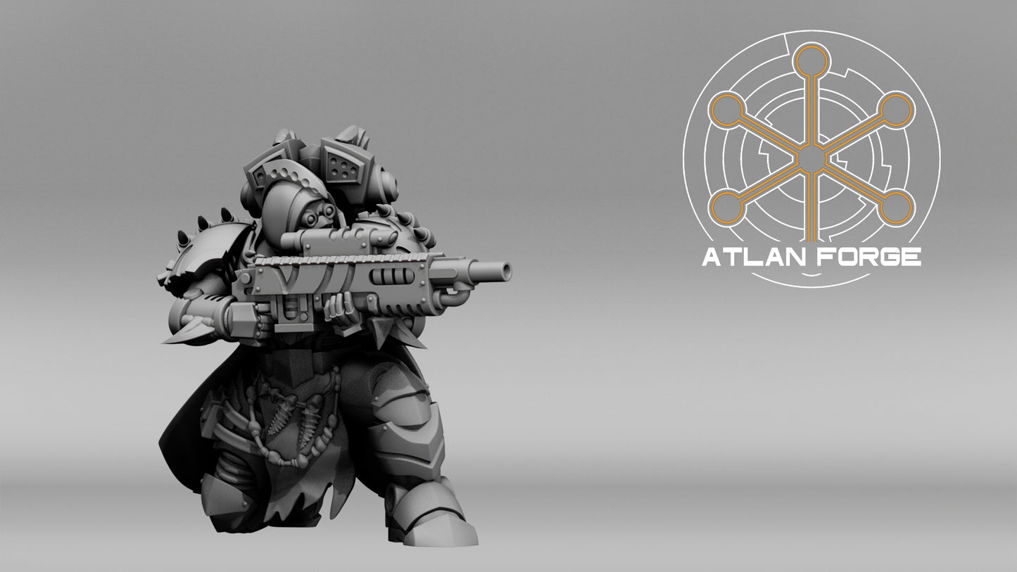 Wai Toa Tide Shades (Snipers) (3-Unit Set) by Atlan Forge