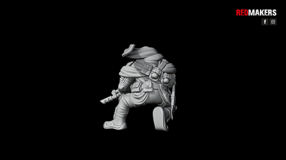 Desert Raiders-Squad of the Imperial Force (10-Unit Kit or Single Model) by RedMakers