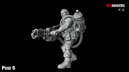 Jungle Fighters-Squad of the Imperial Force (10-Unit Kit or Single Model) by RedMakers