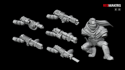 Desert Raiders-Squad of the Imperial Force (10-Unit Kit or Single Model) by RedMakers