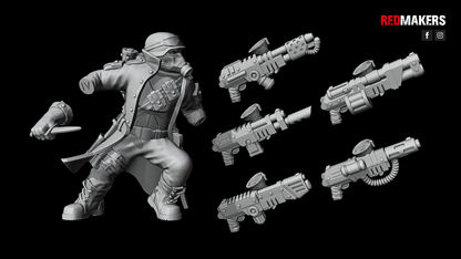 Steel Guard-Squad of the Imperial Force (10-Unit Kit or Single Model) by RedMakers