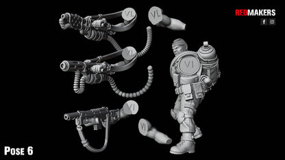 Jungle Fighters-Squad of the Imperial Force (10-Unit Kit or Single Model) by RedMakers
