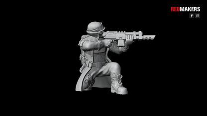 Steel Guard-Squad of the Imperial Force (10-Unit Kit or Single Model) by RedMakers