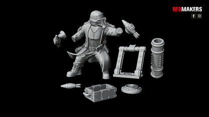 Steel Guard-Heavy Weapons Team (10-Unit Kit or Single Model) by RedMakers